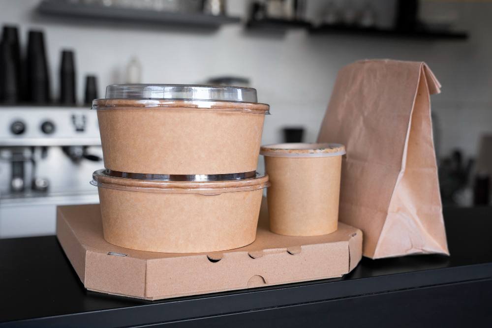 Paper and cardboard food packaging